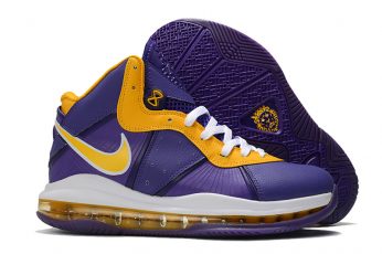 Nike LeBron 8 Lakers Court Purple University Gold DC8380 500 346x230