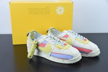 Union x Nike Cortez Yellow Purple Red DR1413 100 For Sale 346x231
