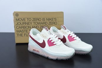 Nike Air Max 90 Terrascape White Pomegranate Pink Glaze DC9450 100 For Sale 346x231