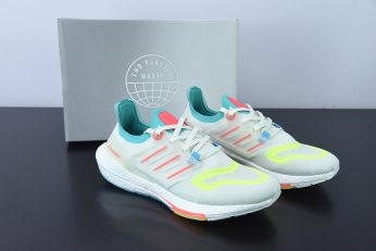 adidas Ultra Boost 22 White Tint Turbo Mint Rush For Sale 346x231
