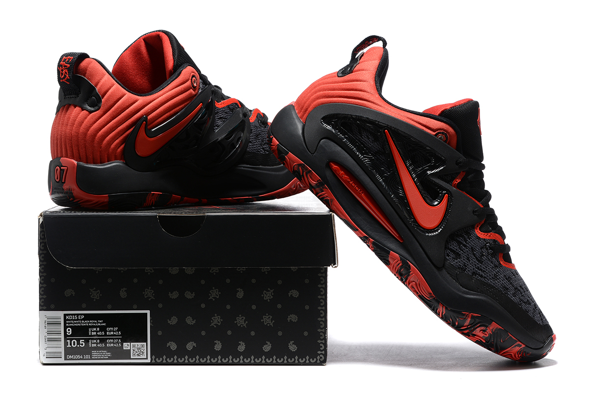 003 For Sale – Tra-incShops - Nike KD 15 Black/University Red