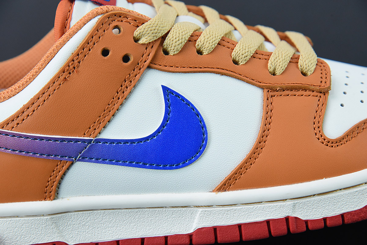 Nike Dunk Low Sail/University Red-Hot Curry-Game Royal DH9765-101 