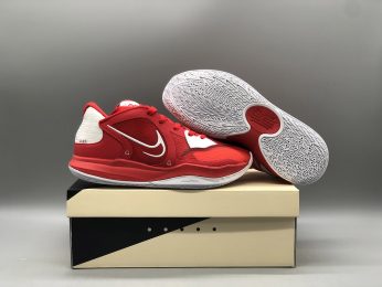 Nike Kyrie Low 5 TB Red White DO9617 600 For Sale 346x260