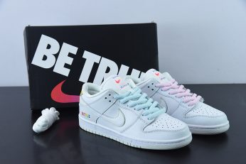 Nike SB Dunk Low Be True White Multicolor DR4876 100 For Sale 346x231