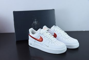 Nike Dri-FIT Air Force 1 Low White Picante Red Wolf Grey FD0654 100 For Sale 346x231