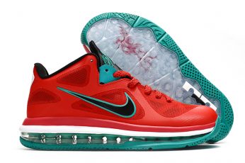 Nike LeBron 9 Low Liverpool Action Red New Green White Black For Sale 346x230