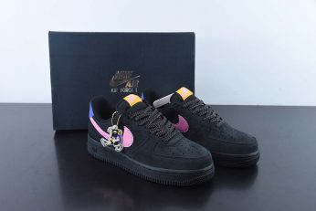 Nike Dri-FIT Air Force 1 ACG Black Pink Blue CD0887 001 For Sale 346x231