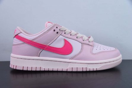 Nike Dunk Low GS Triple Pink DH9765 600 For Sale 1 445x297