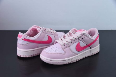 Nike Dunk Low GS Triple Pink DH9765 600 For Sale 3 445x297
