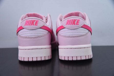Nike Dunk Low GS Triple Pink DH9765 600 For Sale 7 445x297