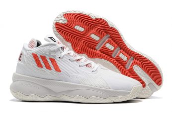 adidas Dame 8 Dame Time White Black Red GY0384 For Sale 346x231