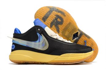 Uninterrupted x nike outfit LeBron 20 Speak Your Truth Black Hyper Royal Gold FN0941 001 346x230
