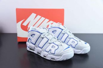 Nike mall Air More Uptempo Embossed White Royal Blue FD0669 100 346x231