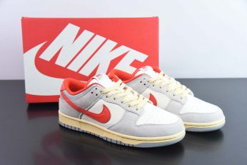 Nike Dunk Low Athletic Department Grey Red FJ5429 133 346x231