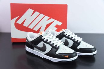 Nike Dunk Low Black Grey Orange FN7808 001 346x231