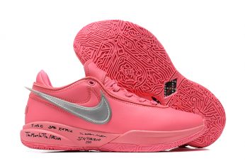Nike LeBron 20 Pink Silver For Sale 346x231