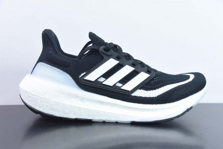adidas Ultraboost Light Running Shoes Black White HQ6340 1 445x297