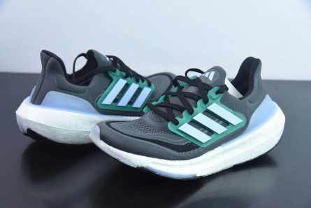 adidas Ultraboost Light Running Shoes Carbon Blue Dawn Green HQ6342 3 445x297