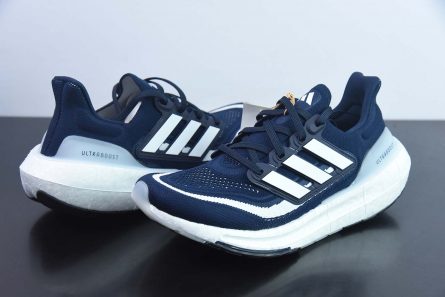 adidas Ultraboost Light Running Shoes Dark Blue White Black HP9203 3 445x297