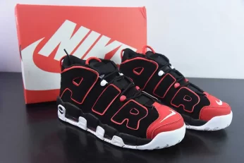 Nike Air More Uptempo Red Toe Black Red White FD0274 001 346x231